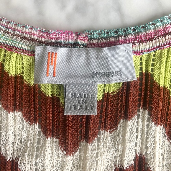 Missoni Multicolored Knit Tank Dress - Picture 6 of 6